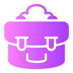 briefcase Gradient icon