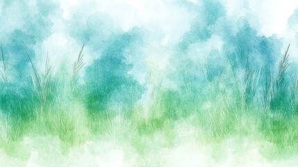 An artistic representation that highlights the fluidity of watercolor techniques.