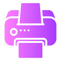 printer Gradient icon