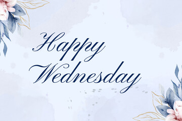 Happy Wenesday Greeting Card