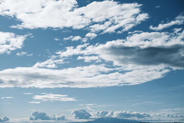 Beautiful ethereal clouds at Kenai Fjords National Park Alaska
