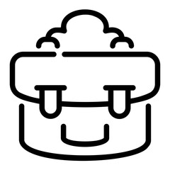 briefcase Line Icon