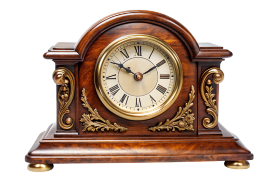 Mantel clock enhancing homes with vintage beauty
