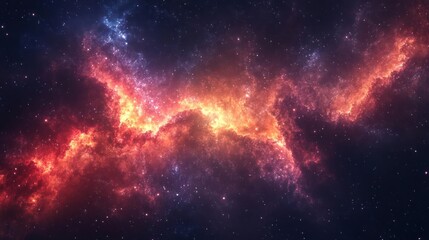 Obraz premium A stunning image of a galaxy in space.