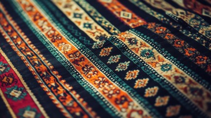 Vibrant Cultural Patterns with Intricate Details