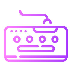 Obraz premium keyboard Line Gradient Icon