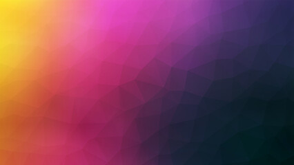 Obraz premium colorful Lowpolly background with seamless abstract pattern of polygons and triangles