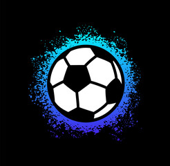 Obraz premium FOOTBALL sport abstract design vector illustration