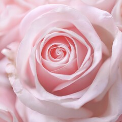 light pink roses in soft color and blur style for background. sweet color roses flowers in pastel tone with blurred style for background pattern texture. sweet color flower petals in soft color