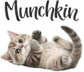 Munchkin cats are playful, charming, and affectionate, known for their unique short legs and personalities. 