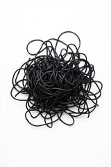 Abstract Black Cable Chaos: A Study in Tangled Wires