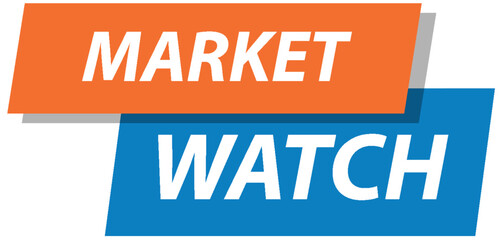Bold Market Watch Banner Design