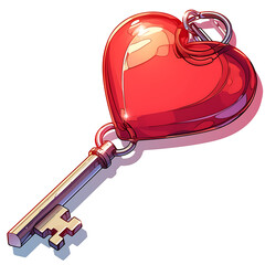 romantic and love-themed icons featuring heart-shaped gifts and other affectionate symbols, perfect for Valentine's Day and romantic celebrations. Generative AI Illustration