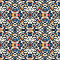 seamless floral pattern with flowers