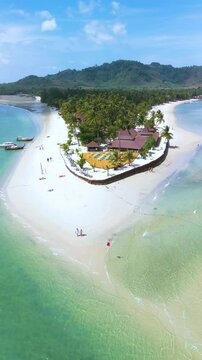 Discover the breathtaking landscapes of Koh Mook Island in Thailand, featuring white sandy beaches, crystal-clear waters, and lush palm trees. A paradise perfect for relaxation and adventure.