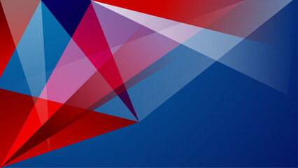 red and blue gradient shapes trendy geometric vector pattern vector illustration, great for business project, presentation background, and wallpaper