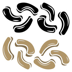 Cashew icon vector design symbol templates