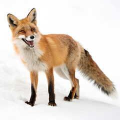Fototapeta premium red fox vulpes 4 years old