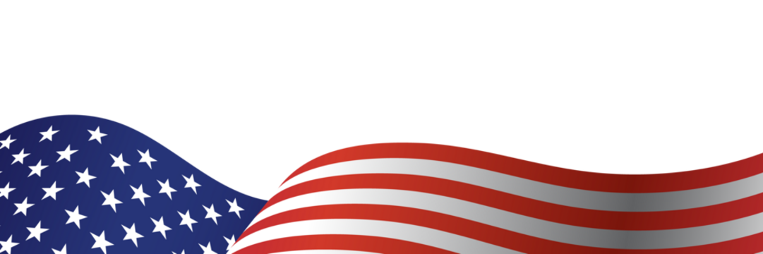 Waving flag of American isolated , Symbols of USA , template for banner,card,advertising ,promote, TV commercial, ads, web design,poster, illustration