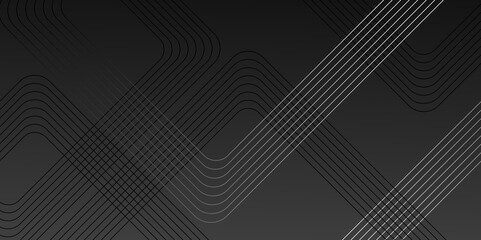 Obraz premium Diagonal stripe oblique, slanting lines gradient abstract art modern geometric vector pattern background. black and white ribbed striped diagonal line pattern as gradient fabric texture.