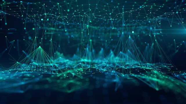 Digital data visualization high-speed transfer connectivity network