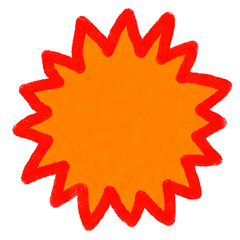 吹き出しフレームのイラスト素材