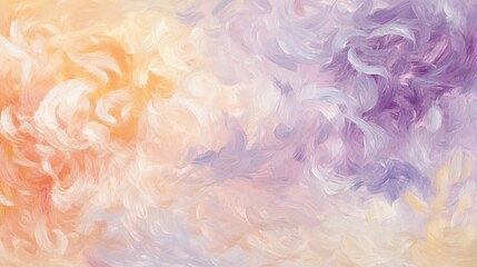 Fototapeta premium Soft Abstract Brushstrokes Art in Muted Tones for Modern Digital Design