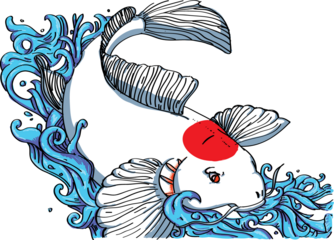 tancho koi art
