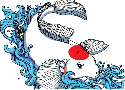 tancho koi art
