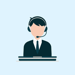 Dedicated Call Center Agent Offering Quality Service