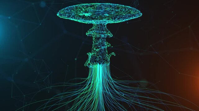Psilocybin Mushroom Mycelium and Mycorrhizae Root Network