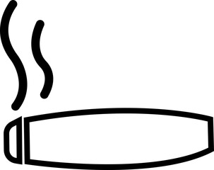 Cigarettes and smoking royalty free vector icon, internet royalty free vector graphic design elements icons, isolated on transparent background, used for mobile apps, web page, or ui designs,