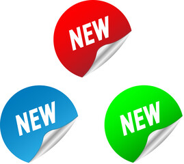 vector new stickers