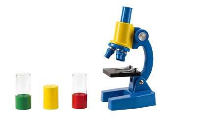 鮮やか色彩 子供用顕微鏡 科学実験 熱心に観察 (Azayaka shikisai kodomo you kenbikyou kagaku jikken netsushin ni kansatsu) Translation: Vivid colors children's microscope science experiment enthusiastically observe
