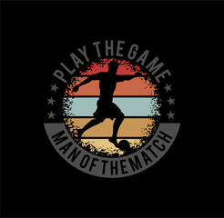 Obraz premium Soccer Play The Game design sport vector illustration