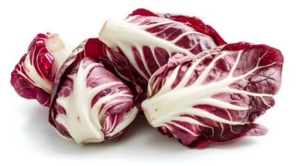 Fototapeta premium Fresh Radicchio isolated on white background
