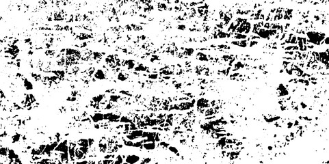 Grunge black and white crack paper texture design and texture of a concrete wall with cracks and scratches background .. Vintage abstract texture of old surface.. Grunge texture for make poster .	
