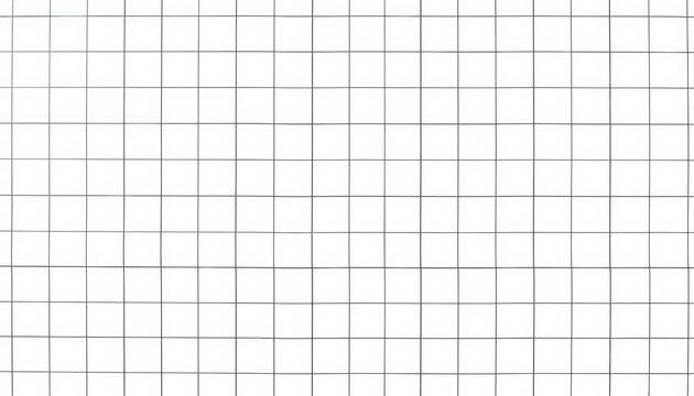 Clean white grid background, checkered map grid pattern for printable design, backdrop,  design element