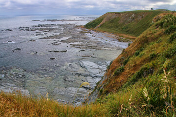Coastline of Kaikoura Peninsula, South Island, New Zealand