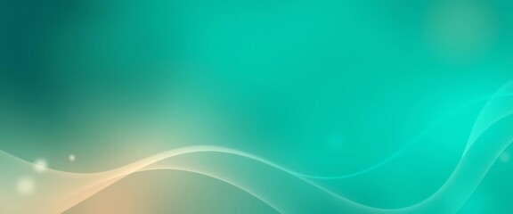 Fototapeta premium Abstract healthcare symbol background, gradient teal and turquoise, gradient, modern