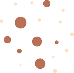 Abstract Boho Dots Element Set