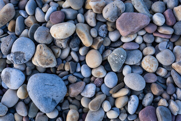pebbles on the beach