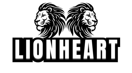 Vector text illustrations for Lionheart.