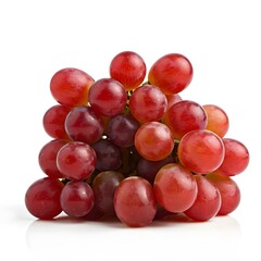 Fototapeta premium Grapes fruit image on white background.AI generated