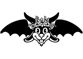 Floral Bat