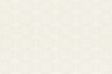 日本の伝統工芸品　和柄模様のベージュの和紙