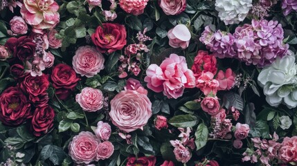 Enchanting Background of Exquisite Flowers