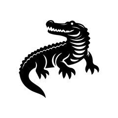 Vector illustration of a tropical island & The Largest Crocodiles Ever Recorded – Amazing Discoveries.
