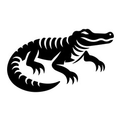 Vector illustration of a tropical island & The Largest Crocodiles Ever Recorded – Amazing Discoveries.
