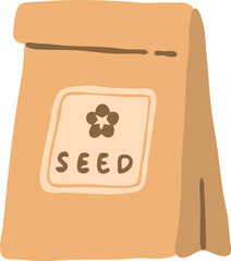 handdrawn seed illustration